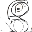 Load image into Gallery viewer, LA Choppers Handlebar Cable/Brake Line Kit - Quick Connect - Mini Ape Hangers - Midnight LA-8157KT-08M - Main Product View