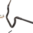 Load image into Gallery viewer, LA Choppers Handlebar - Grande Traditional Ape Hanger - 10" - Black LA-7323-10B - Side View