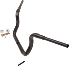 Load image into Gallery viewer, LA Choppers Handlebar - Grande Traditional Ape Hanger - 10" - Black LA-7323-10B - Side View