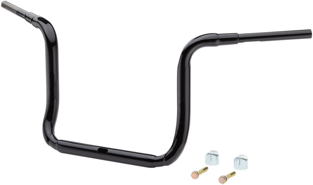LA Choppers Handlebar - Grande Traditional Ape Hanger - 10" - Black LA-7323-10B - Detail View