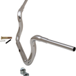 Load image into Gallery viewer, LA Choppers Handlebar - Grande Traditional Ape Hanger - 10" - Chrome LA-7323-10 - Side View