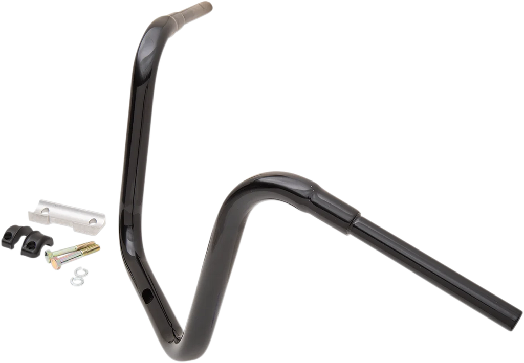 LA Choppers Handlebar - Grande Traditional Ape Hanger - 14" - Black LA-7314-14B - Main Product View