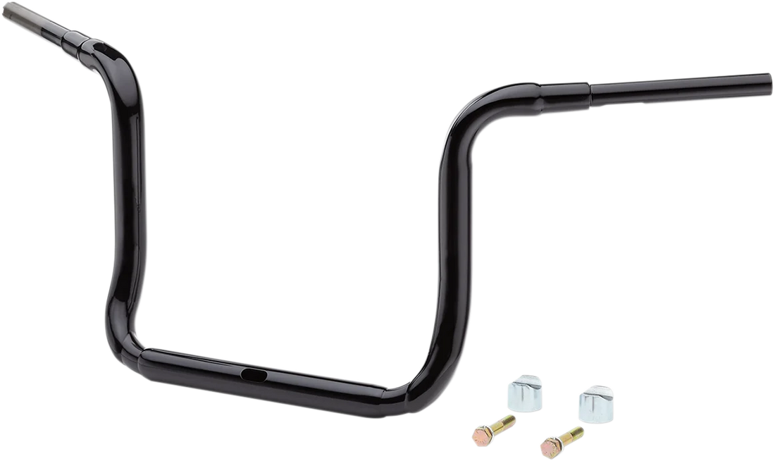 LA Choppers Handlebar - Grande Traditional Ape Hanger - 14" - Chrome LA-7323-14 - Detail View