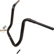 Load image into Gallery viewer, LA Choppers Handlebar - Grande Traditional Ape Hanger - 16" - Black LA-7323-16B - Side View