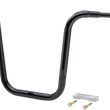 Load image into Gallery viewer, LA Choppers Handlebar - Grande Traditional Ape Hanger - 18" - Black LA-7314-18B - Side View