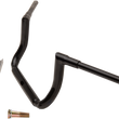 Load image into Gallery viewer, LA Choppers Handlebar - Grande Twin Peaks - 10" - Black LA-7365-10B - Back View