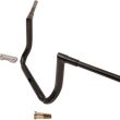 Load image into Gallery viewer, LA Choppers Handlebar - Grande Twin Peaks - 12" - Black LA-7365-12B - Side View