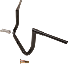 Load image into Gallery viewer, LA Choppers Handlebar - Grande Twin Peaks - 12" - Black LA-7365-12B - Side View