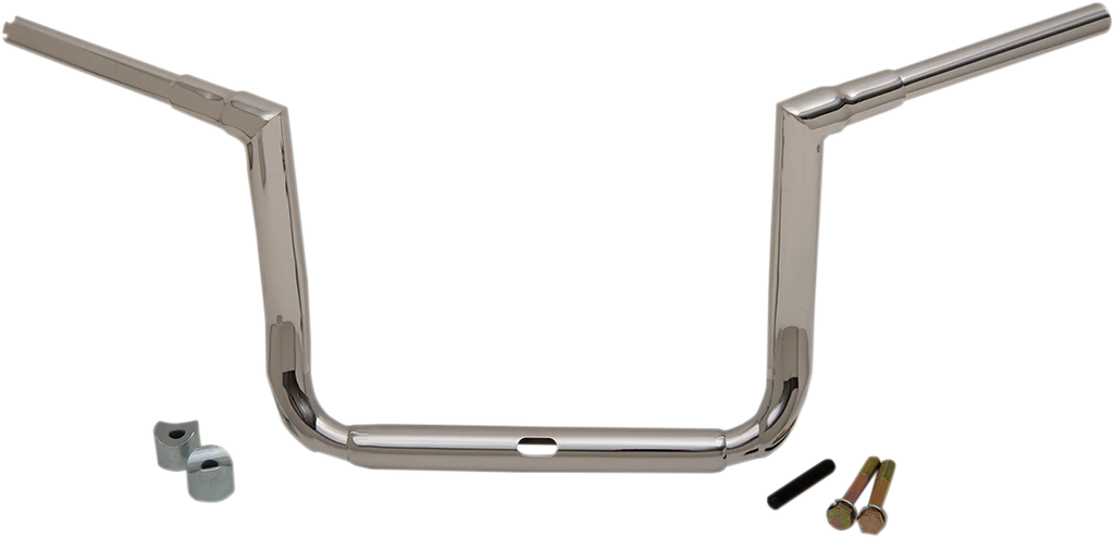 LA Choppers Handlebar - Grande Twin Peaks - 12" - Chrome LA-7364-12 - Side View