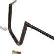 Load image into Gallery viewer, LA Choppers Handlebar - Grande Twin Peaks - 13" - Black LA-7313-63B - Side View