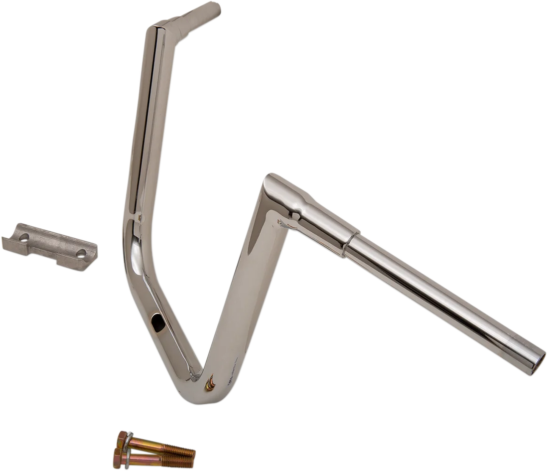 LA Choppers Handlebar - Grande Twin Peaks - 13" - Chrome LA-7313-63 - Side View