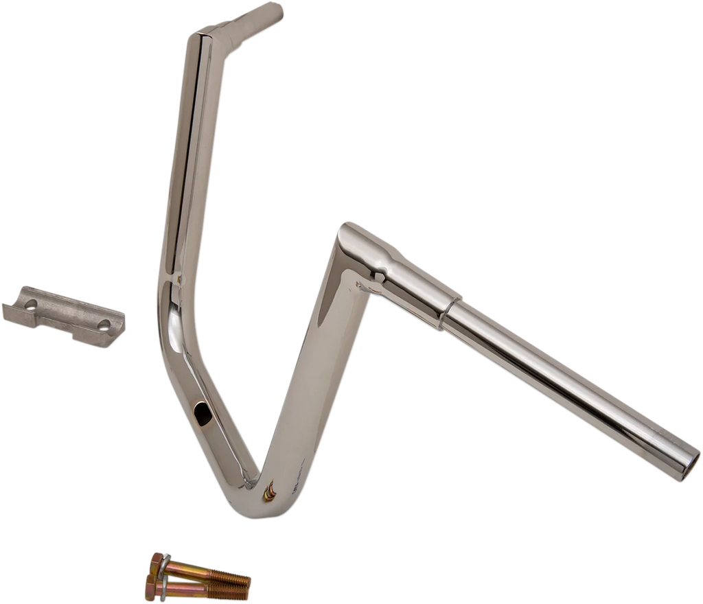 LA Choppers Handlebar - Grande Twin Peaks - 13" - Chrome LA-7313-63 - Side View
