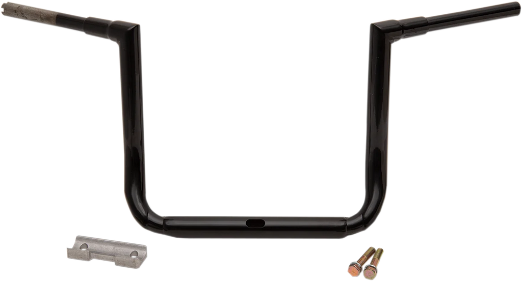 LA Choppers Handlebar - Grande Twin Peaks - 14" - Black LA-7365-14B - Back View
