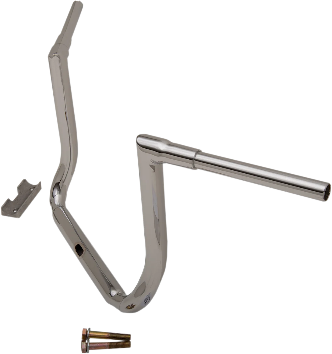 LA Choppers Handlebar - Grande Twin Peaks - 14" - Chrome LA-7365-14 - Back View