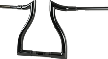 Load image into Gallery viewer, LA Choppers Handlebar - Hammerhead - 12" - Black LA-7326-12B - Main Product View