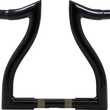 Load image into Gallery viewer, LA Choppers Handlebar - Hammerhead - 12" - Black LA-7326-12B - Side View
