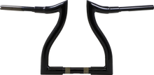 Load image into Gallery viewer, LA Choppers Handlebar - Hammerhead - 12" - Black LA-7326-12B - Side View