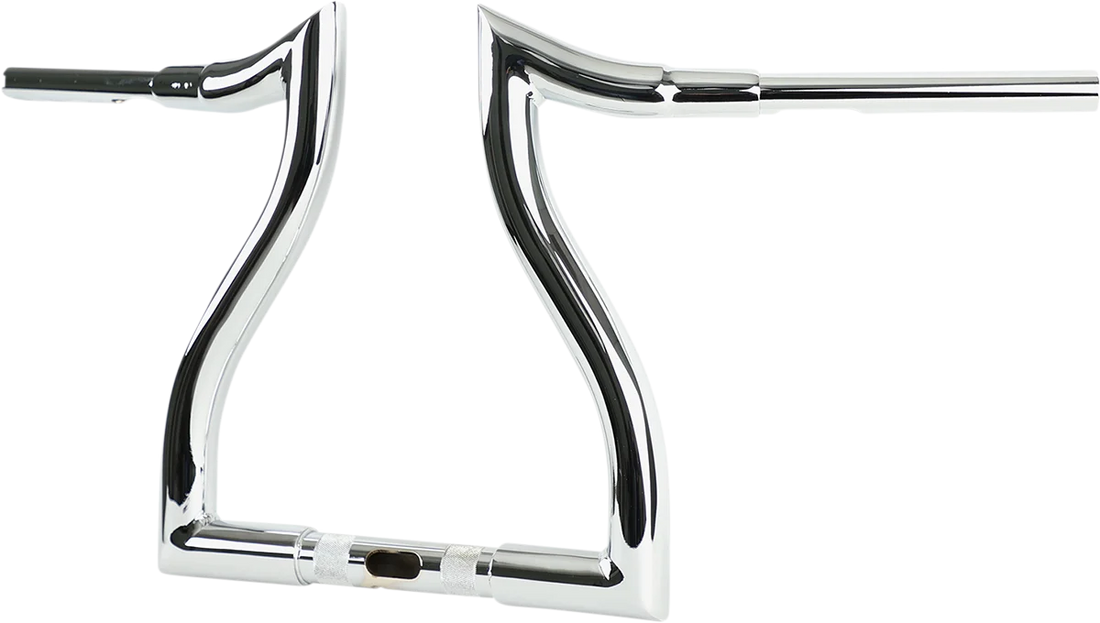 LA Choppers Handlebar - Hammerhead - 12" - Chrome LA-7316-12 - Side View