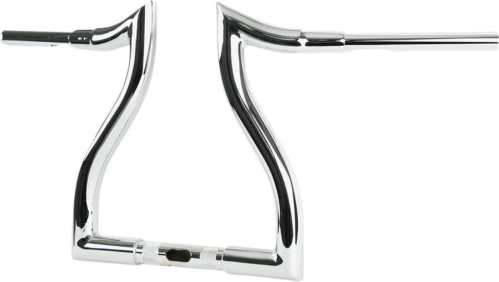 LA Choppers Handlebar - Hammerhead - 12" - Chrome LA-7316-12 - Side View