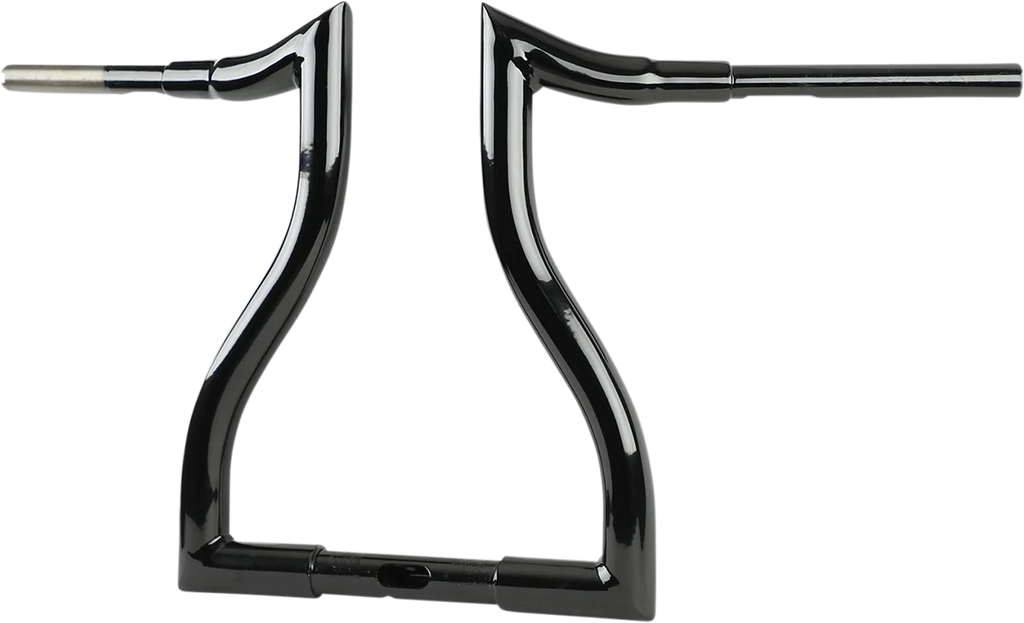 LA Choppers Handlebar - Hammerhead - 14" - Black LA-7316-14B - Side View