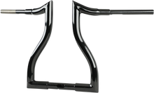Load image into Gallery viewer, LA Choppers Handlebar - Hammerhead - 14" - Black LA-7316-14B - Side View