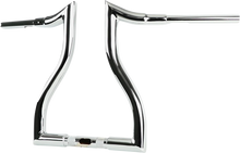 Load image into Gallery viewer, LA Choppers Handlebar - Hammerhead - 14" - Chrome LA-7316-14 - Side View