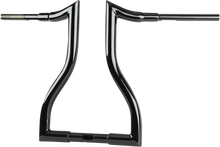 Load image into Gallery viewer, LA Choppers Handlebar - Hammerhead - 16" - Black LA-7316-16B - Side View