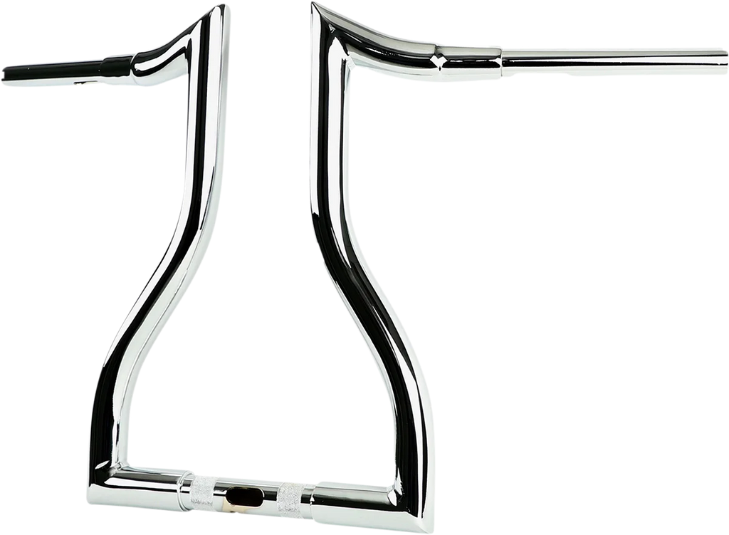LA Choppers Handlebar - Hammerhead - 16" - Chrome LA-7316-16 - Side View