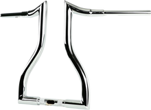 Load image into Gallery viewer, LA Choppers Handlebar - Hammerhead - 16" - Chrome LA-7316-16 - Side View