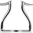 Load image into Gallery viewer, LA Choppers Handlebar - Hammerhead - 16" - Chrome LA-7328-16 - Side View