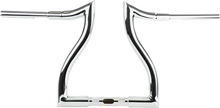 Load image into Gallery viewer, LA Choppers Handlebar - Hammerhead - 16" - Chrome LA-7328-16 - Side View