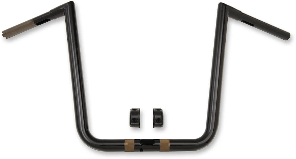 LA Choppers Handlebar - Hefty Twin Peaks - 16" - Black LA-7312-66B - Main Product View