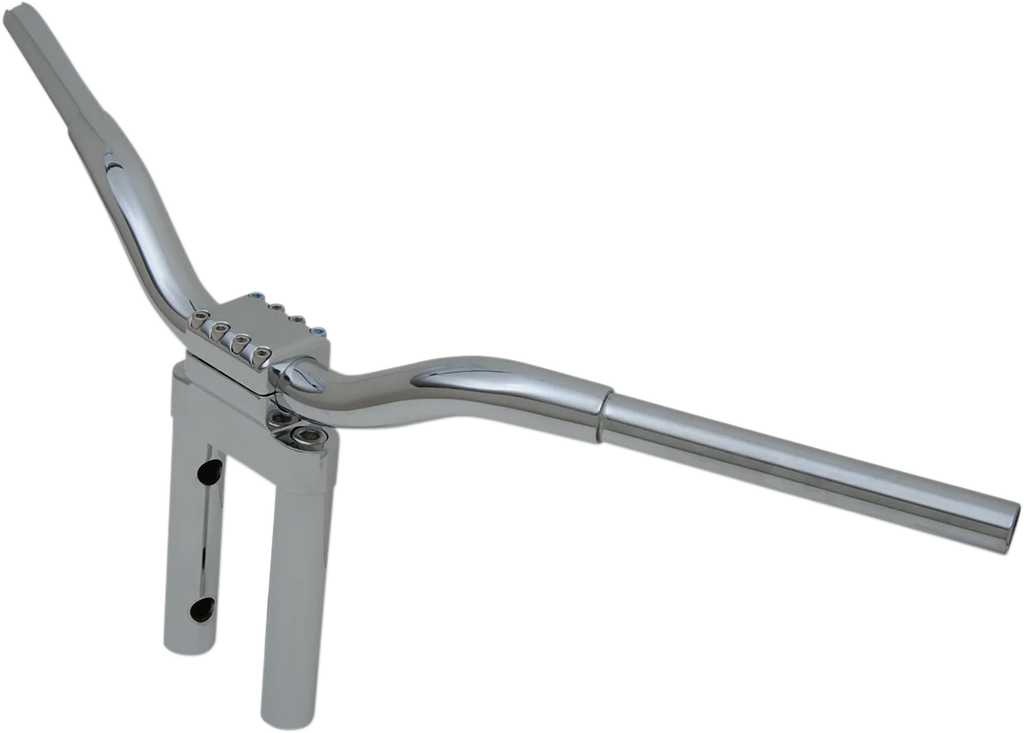 LA Choppers Handlebar - Kage Fighter - 10" - Chrome LA-7335-06 - Side View