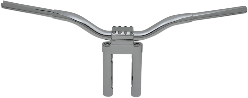 LA Choppers Handlebar - Kage Fighter - 10" - Chrome LA-7335-06 - Back View