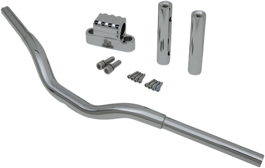 LA Choppers Handlebar - Kage Fighter - 10" - Chrome LA-7335-06 - Installation View
