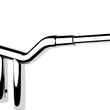 Load image into Gallery viewer, LA Choppers Handlebar - Kage Fighter - 10" - Chrome LA-7345-10 - Side View