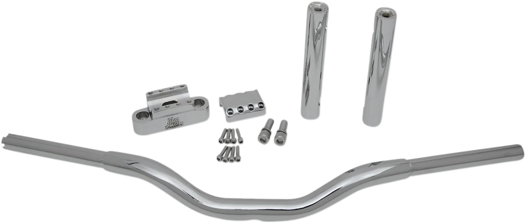 LA Choppers Handlebar - Kage Fighter - 12" - Chrome LA-7335-08 - Main Product View