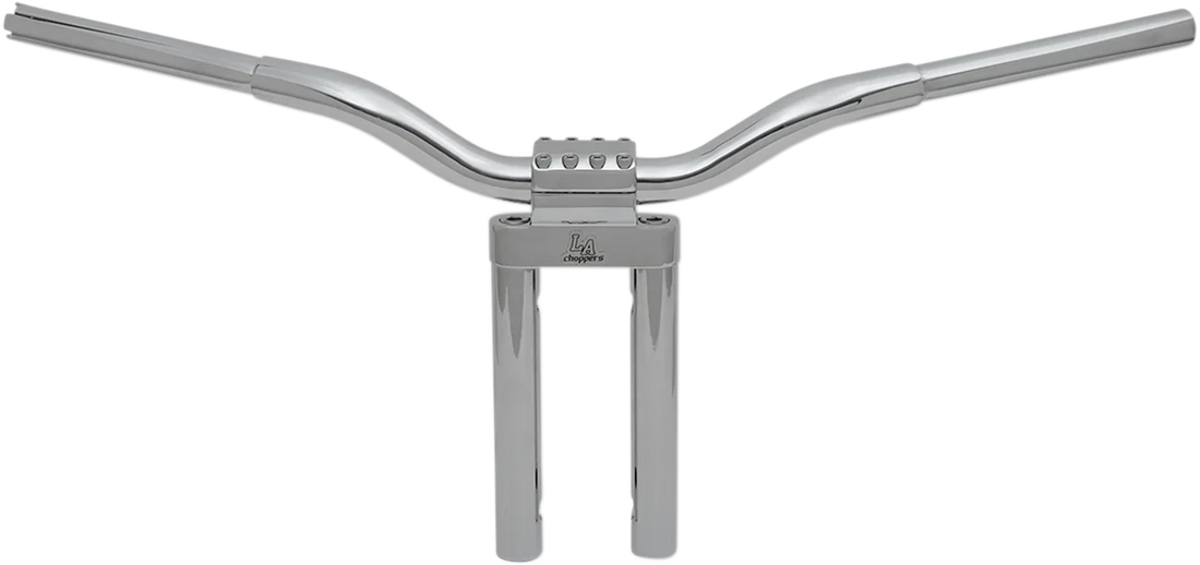LA Choppers Handlebar - Kage Fighter - 12" - Chrome LA-7335-08 - Side View