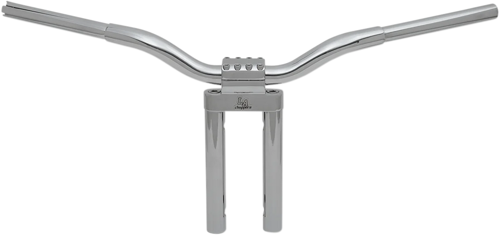 LA Choppers Handlebar - Kage Fighter - 12" - Chrome LA-7335-08 - Side View