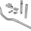 Load image into Gallery viewer, LA Choppers Handlebar - Kage Fighter - 12" - Chrome LA-7335-08 - Back View