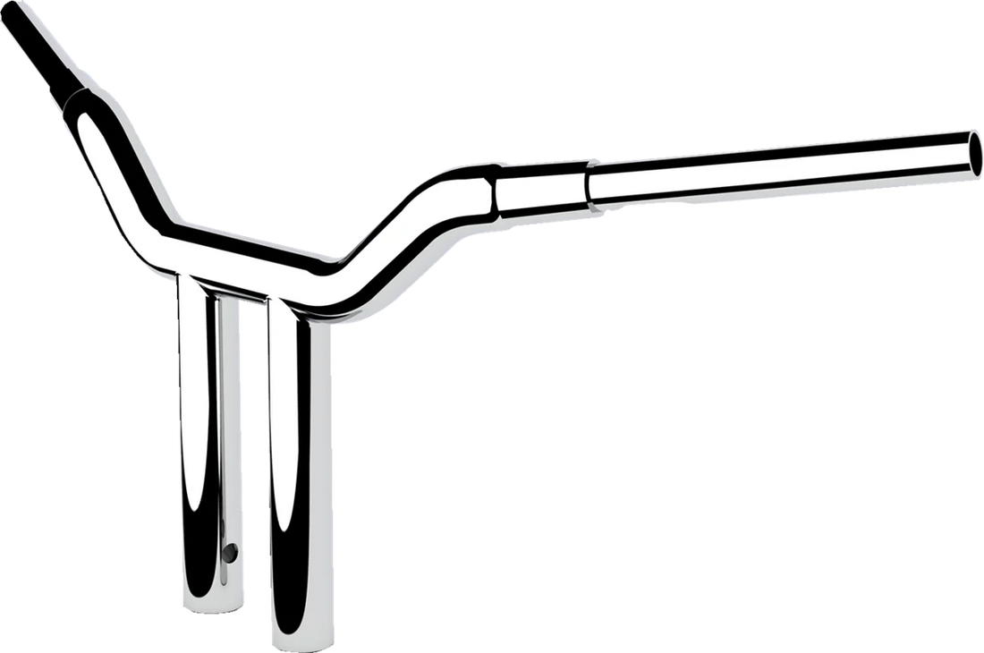 LA Choppers Handlebar - Kage Fighter - 12" - Chrome LA-7345-12 - Side View