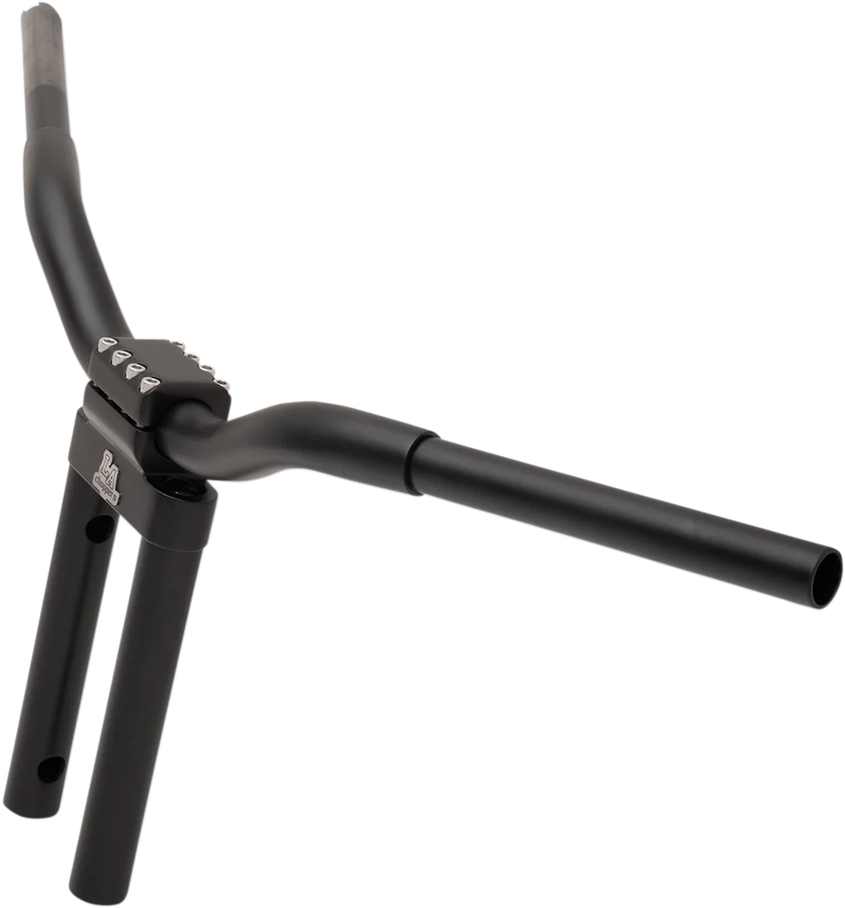 LA Choppers Handlebar - Kage Fighter - 12" - Matte Black LA-7335-08M - Side View