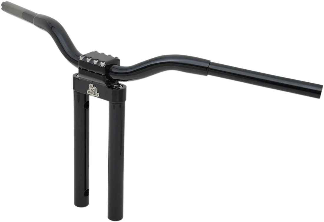 LA Choppers Handlebar - Kage Fighter - 14" - Black LA-7335-10B - Side View