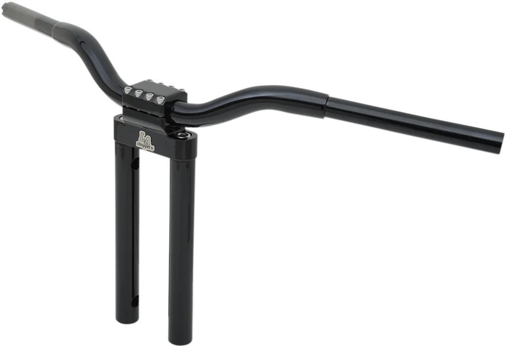LA Choppers Handlebar - Kage Fighter - 14" - Black LA-7335-10B - Side View