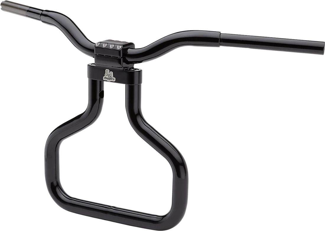 LA Choppers Handlebar - Kage Fighter - 14" - Black LA-7339-14B - Side View