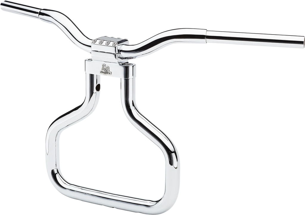 LA Choppers Handlebar - Kage Fighter - 14" - Chrome LA-7339-14 - Side View