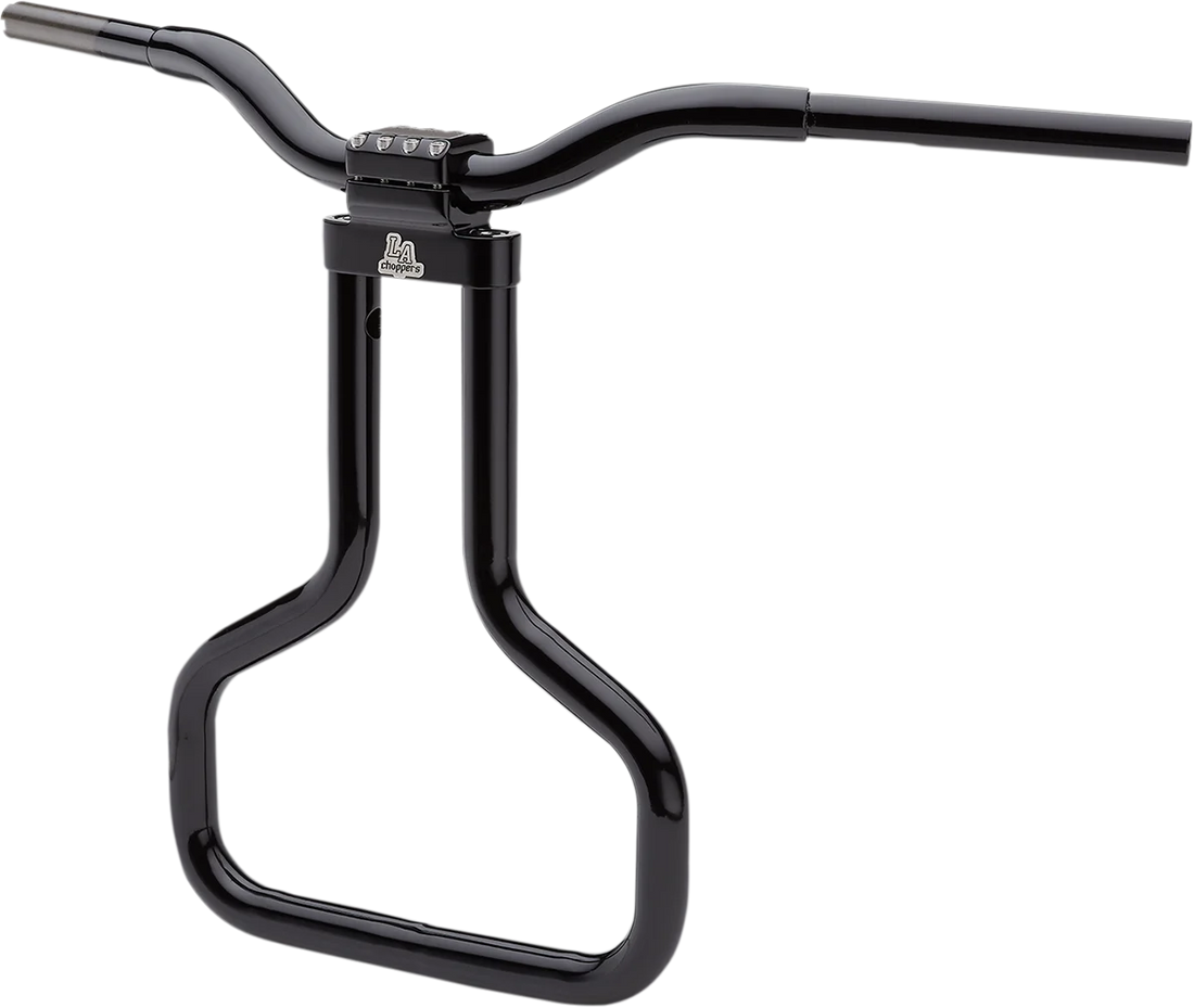LA Choppers Handlebar - Kage Fighter - 18" - Black LA-7339-18B - Side View