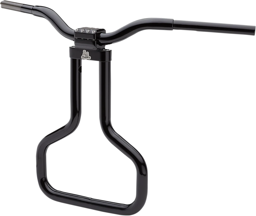 LA Choppers Handlebar - Kage Fighter - 18" - Black LA-7339-18B - Side View