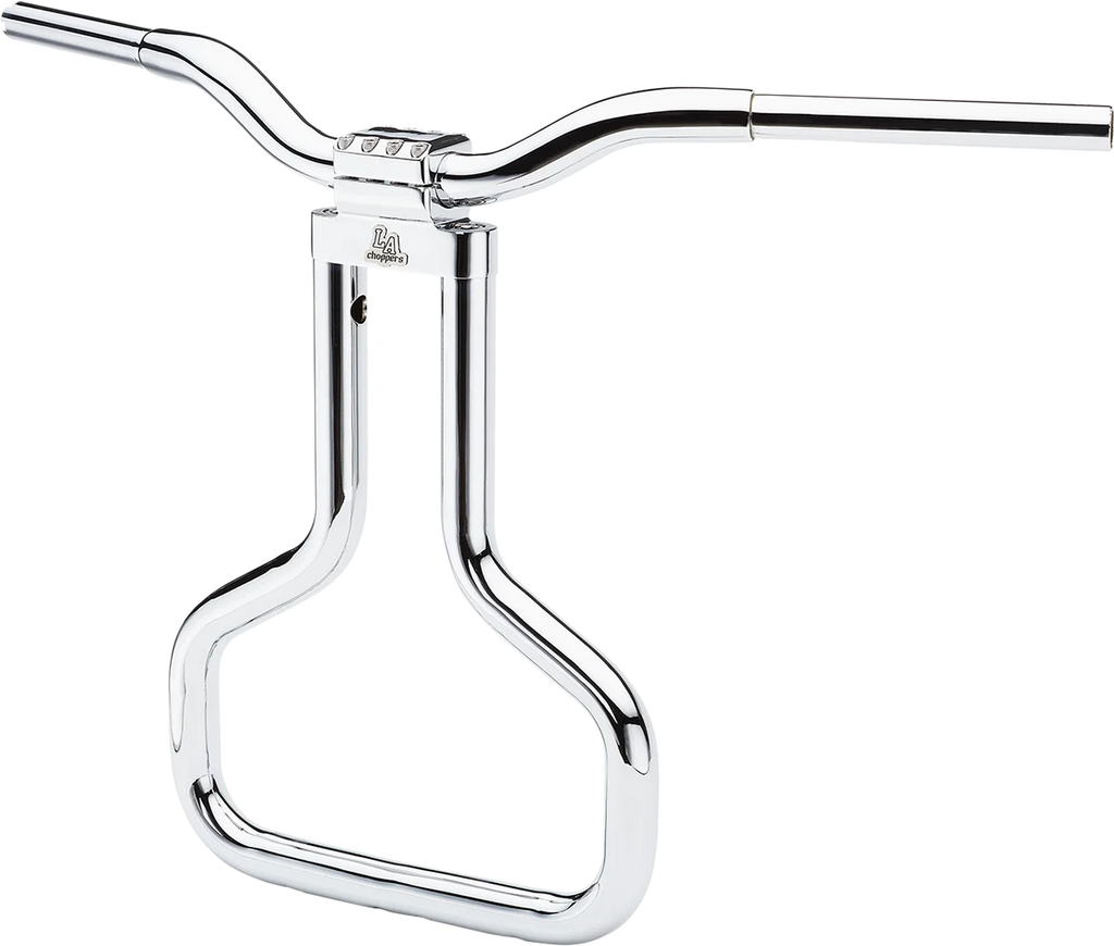 LA Choppers Handlebar - Kage Fighter - 18" - Chrome LA-7339-18 - Side View