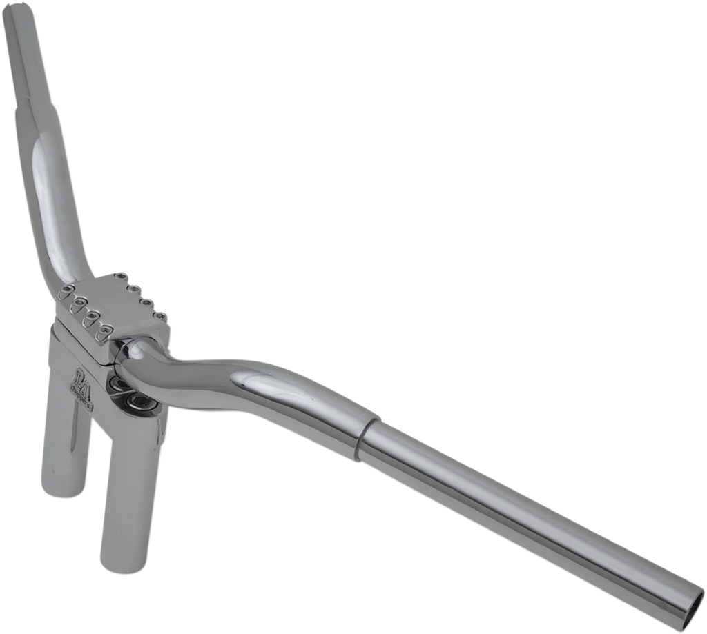 LA Choppers Handlebar - Kage Fighter - 8" - Chrome LA-7335-04 - Side View